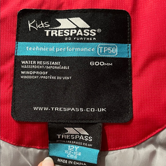 Trespass kids ski suit - Picture 2 of 3